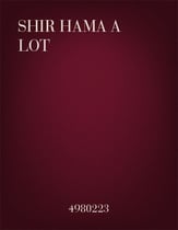 Shir Hama Alot SAB choral sheet music cover